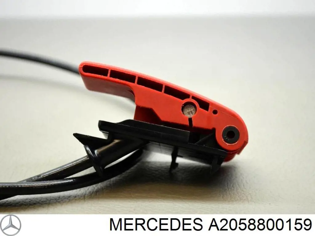 Трос открывания капота задний 2058800159 Mercedes
