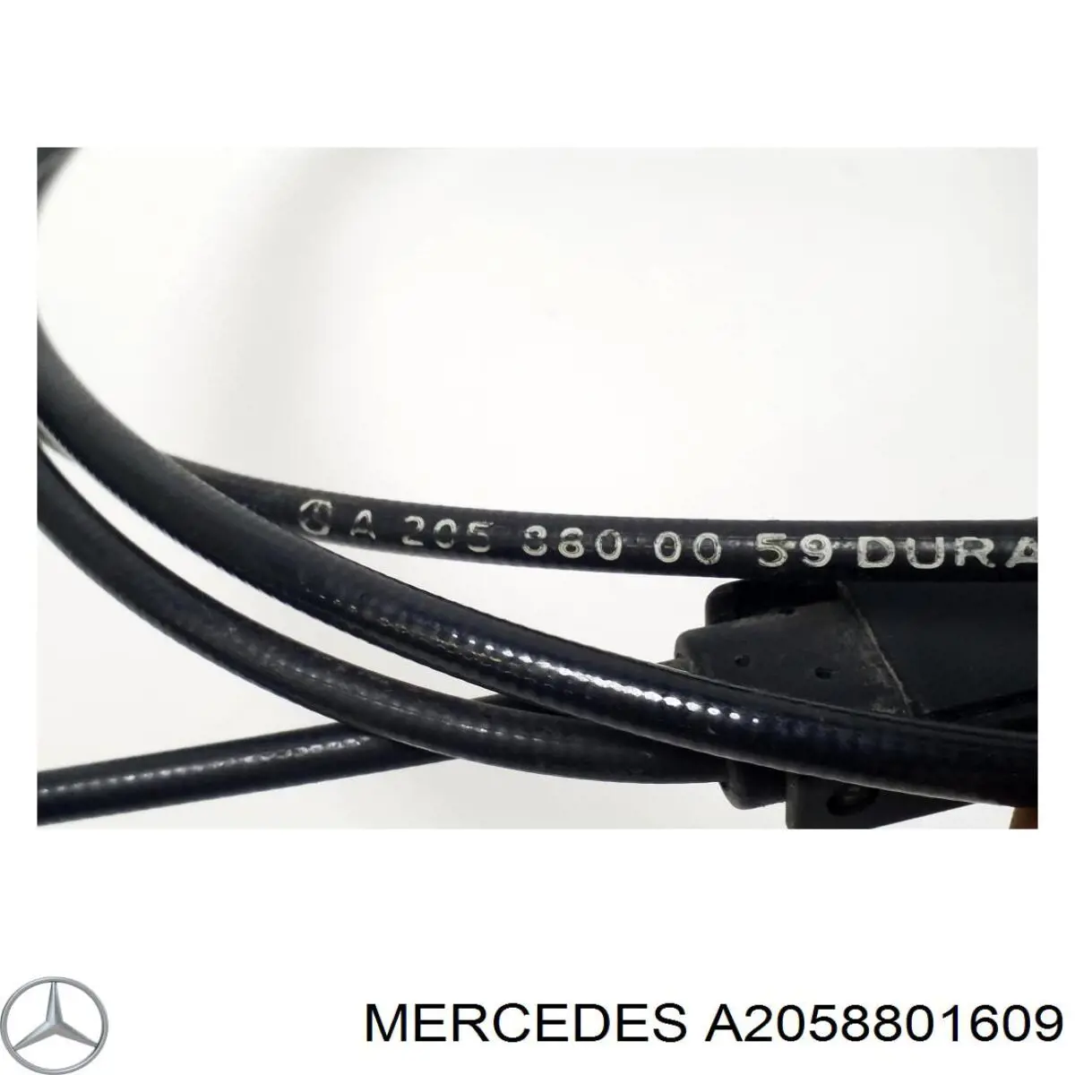 A2058801609 Mercedes cabo dianteiro de abertura da capota