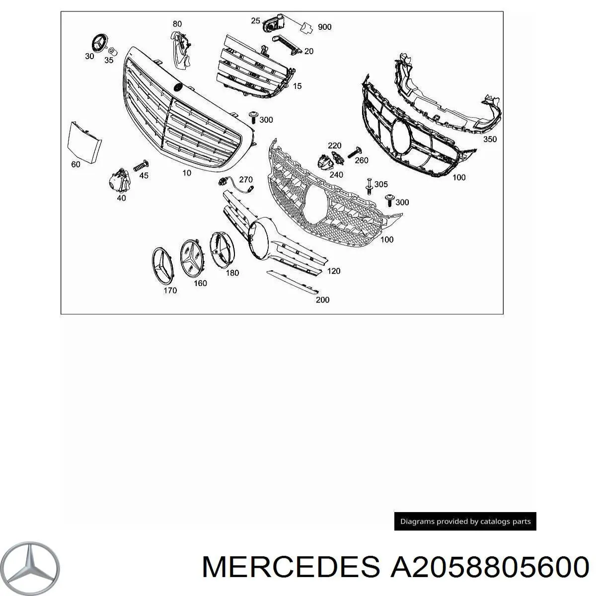  A2058805600 Mercedes