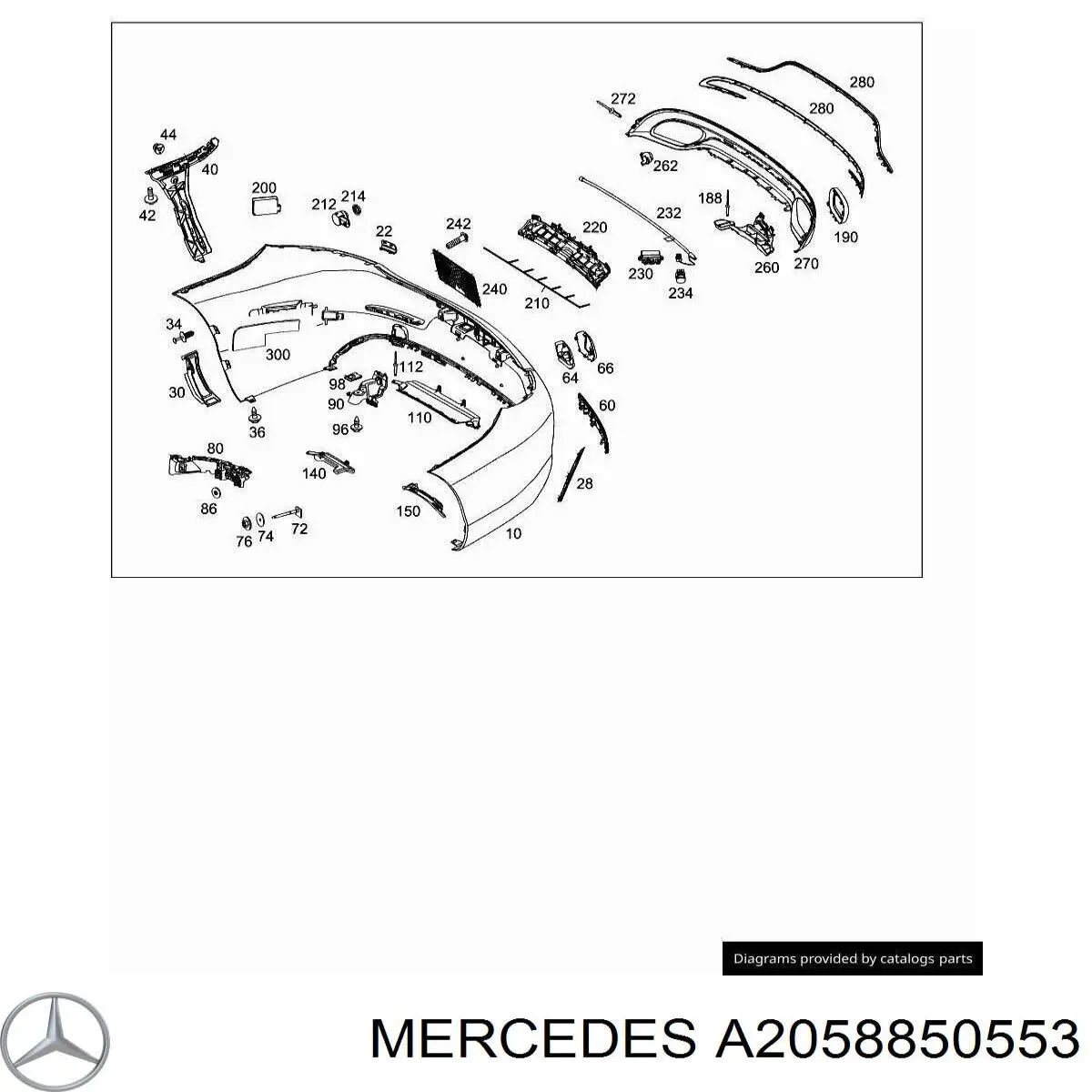  A2058850553 Mercedes