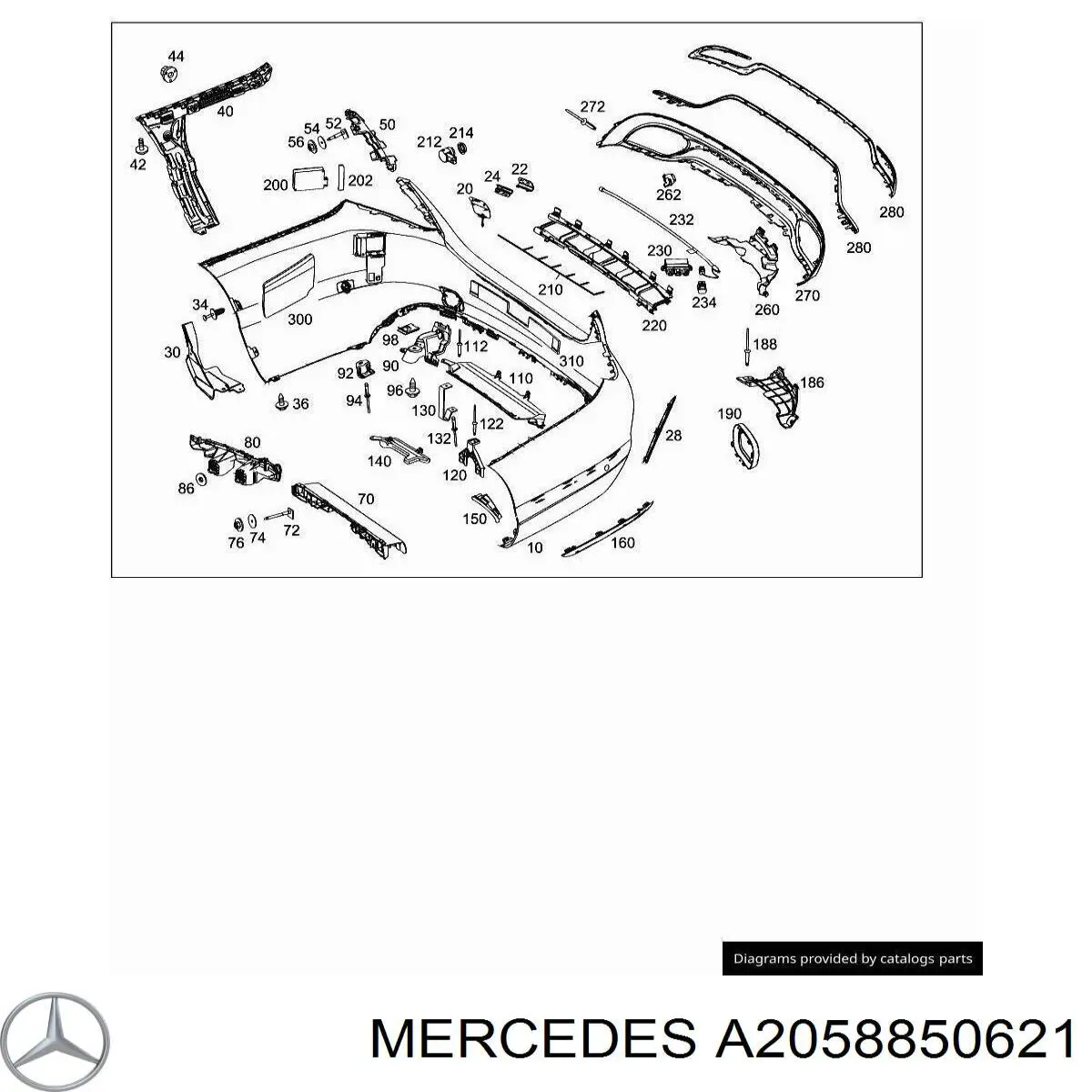 A2058850621 Mercedes