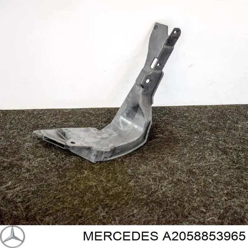 Правое крепление переднего бампера Mercedes A2058853965 цена, от 16.55 USD