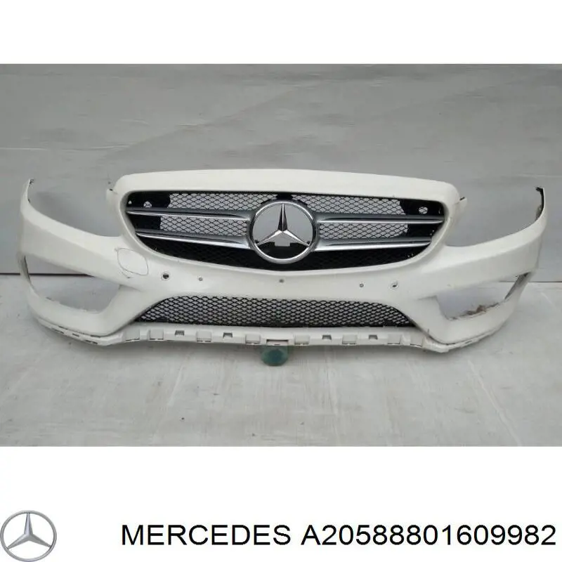 Облицовка радиатора Mercedes A20588801609982 цена, от 33.86 USD