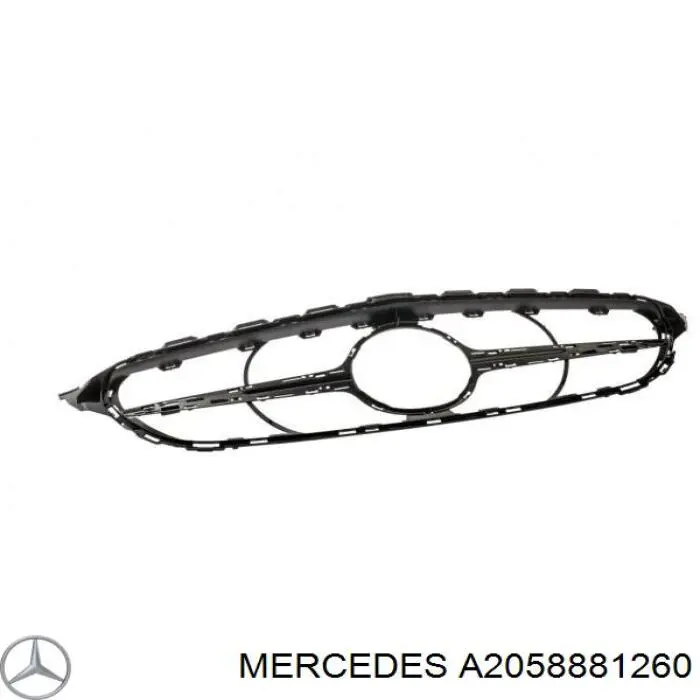 Решетка радиатора A2058881260 Mercedes