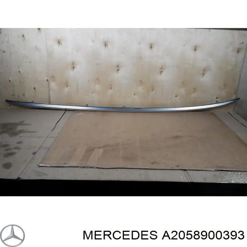 Купить A2058900393 Mercedes Рейлинг крыши левый