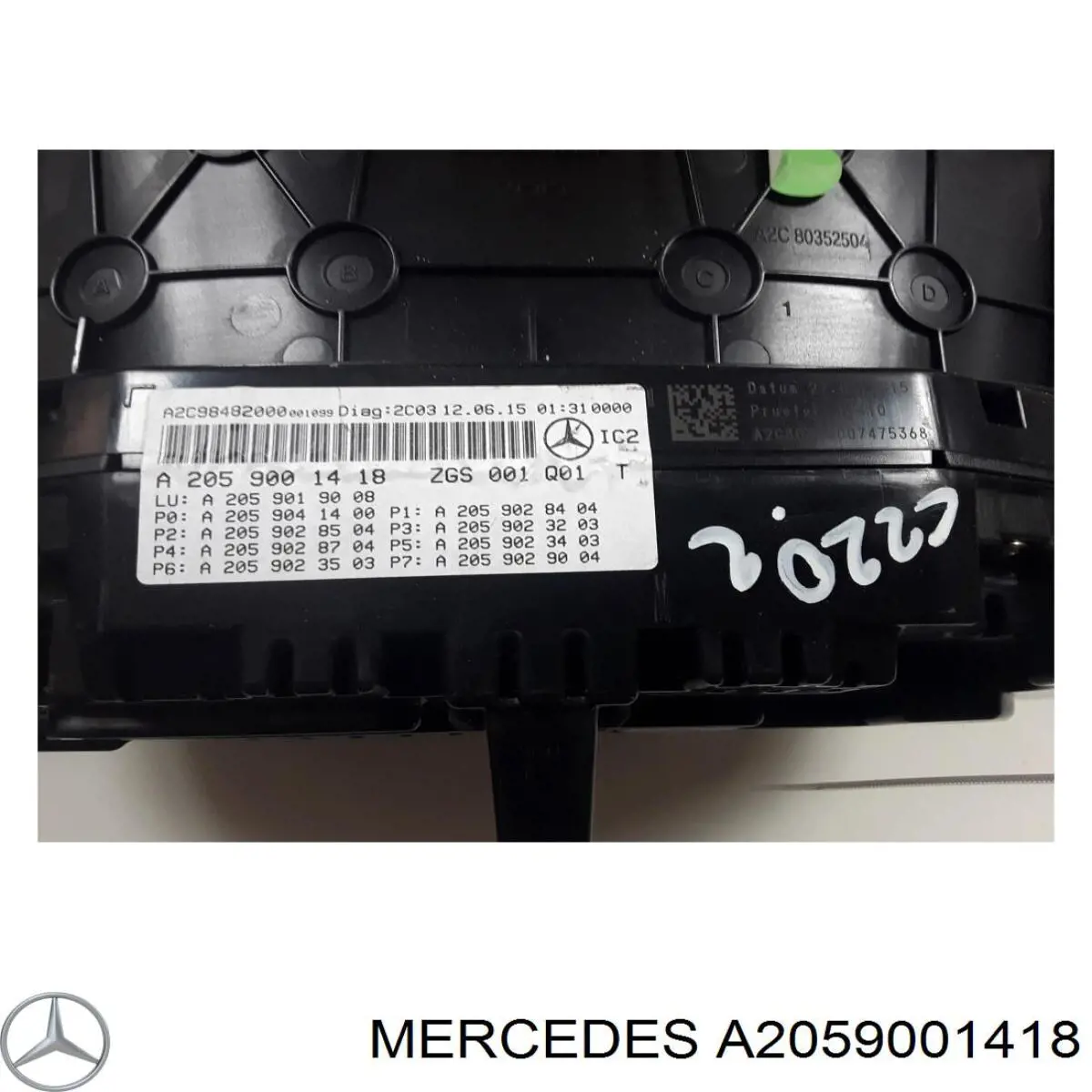 A2059001418 Mercedes 