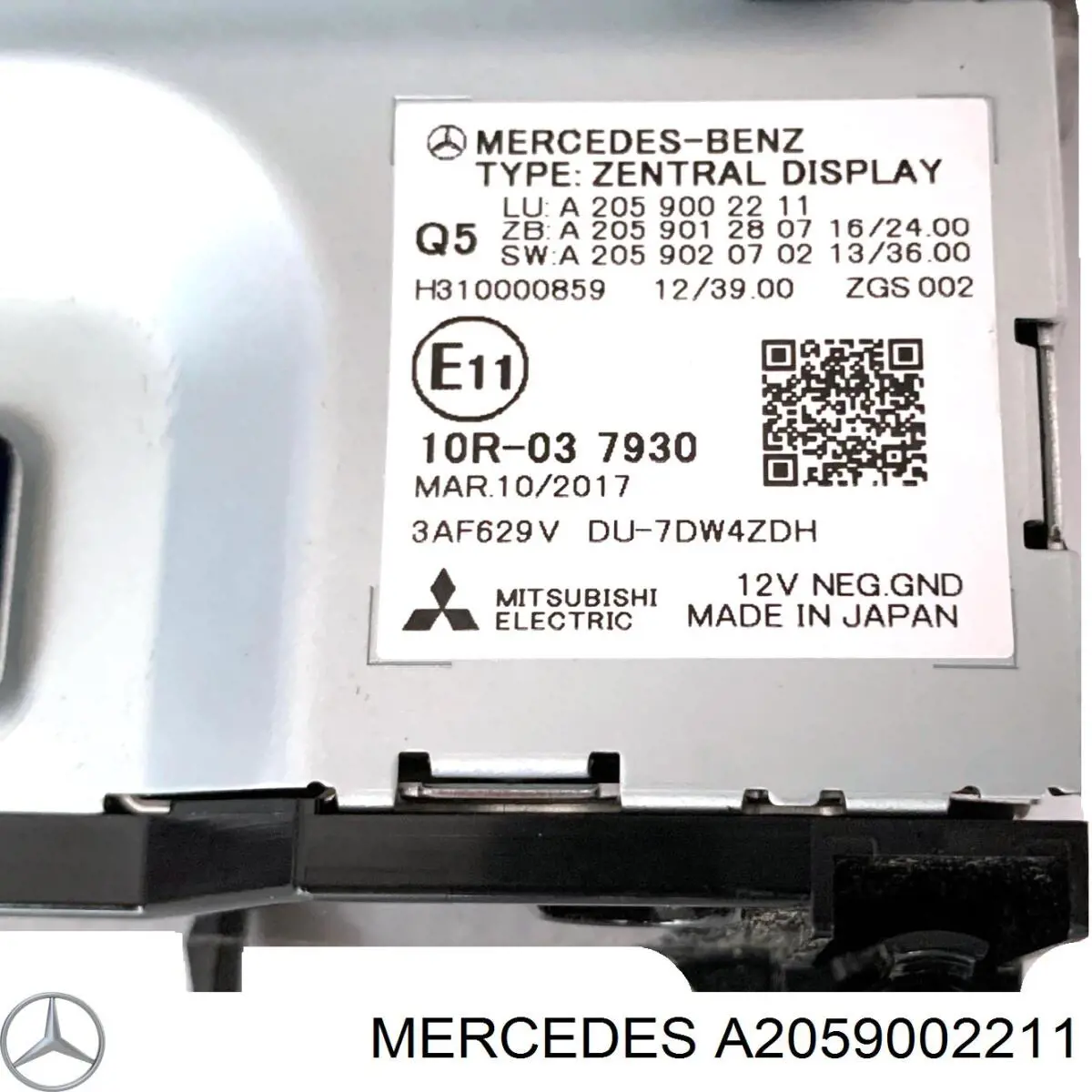 A2059002211 Mercedes 