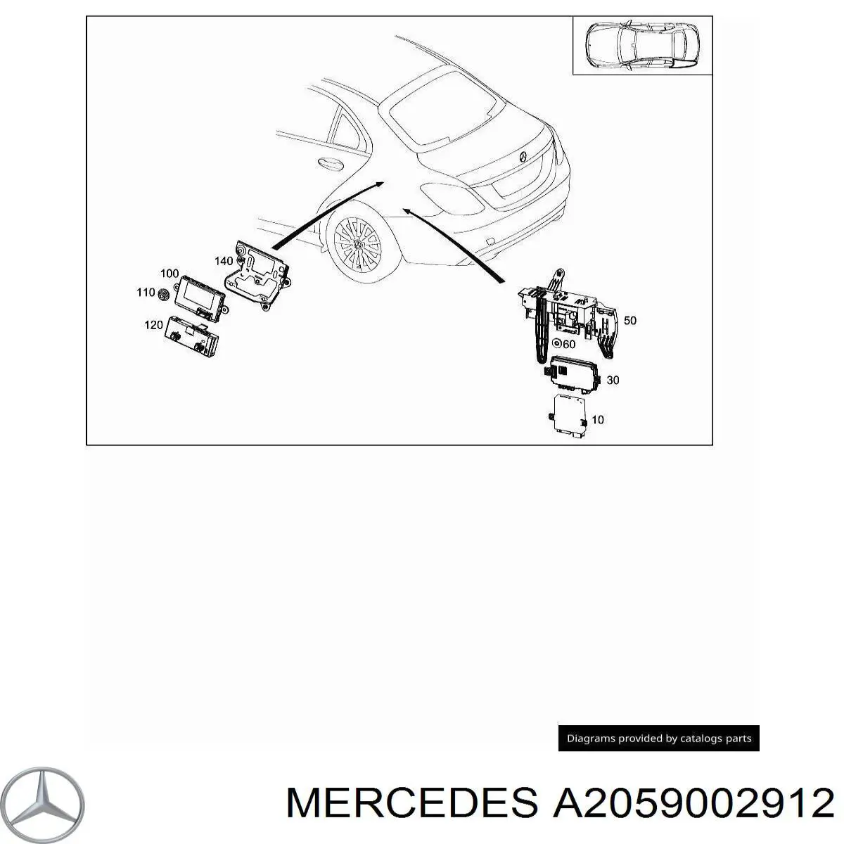 A2059009216 Mercedes 