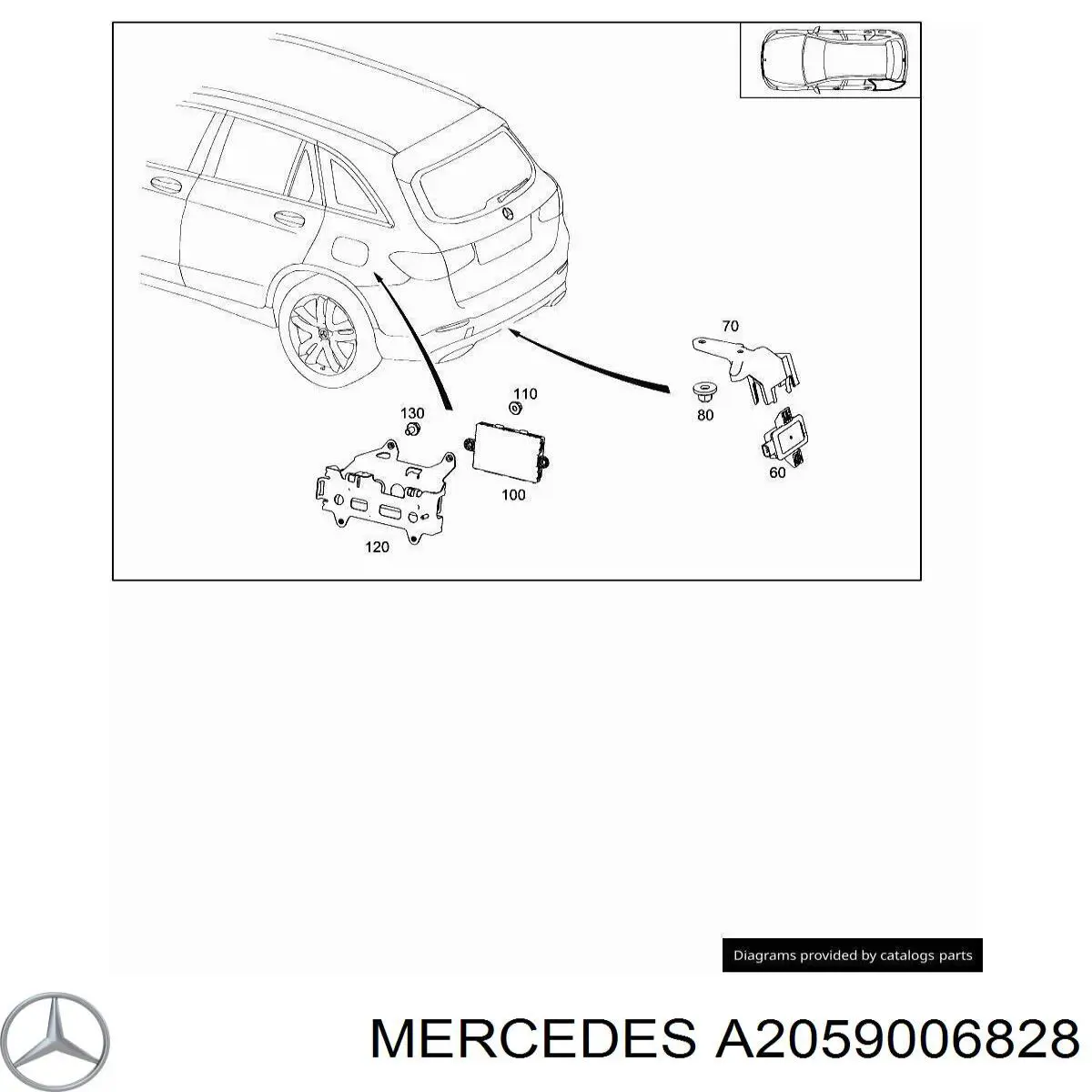  A2059006828 Mercedes