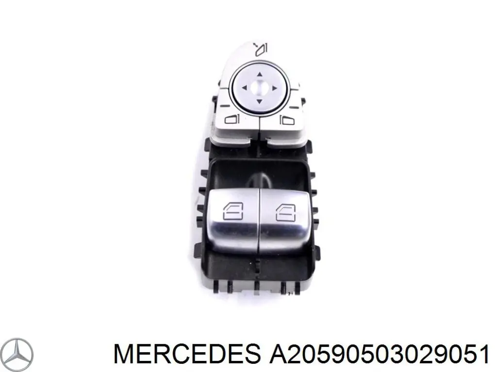 A2059050302 Mercedes Кнопки переднего левого стекло подъёмника
