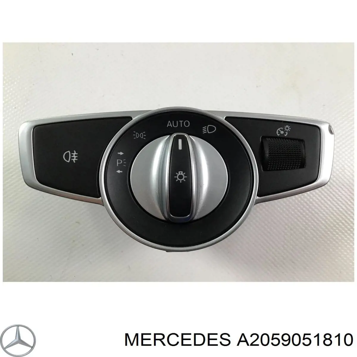 2059051810 Mercedes comutador das luzes no "painel de instrumentos"