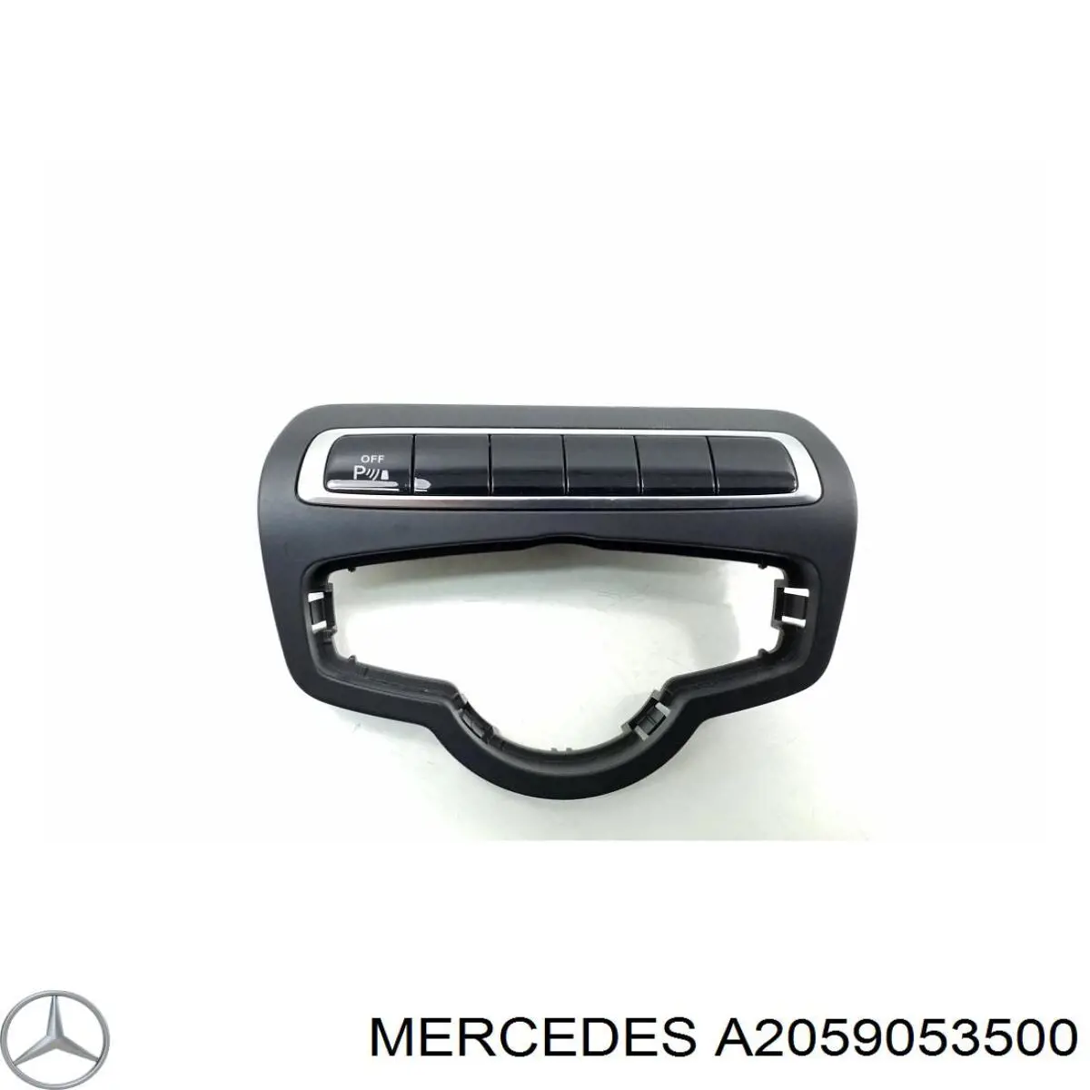 A2059053500 Mercedes comutador das luzes no "painel de instrumentos"