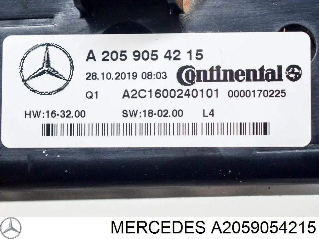  A2059054215 Mercedes