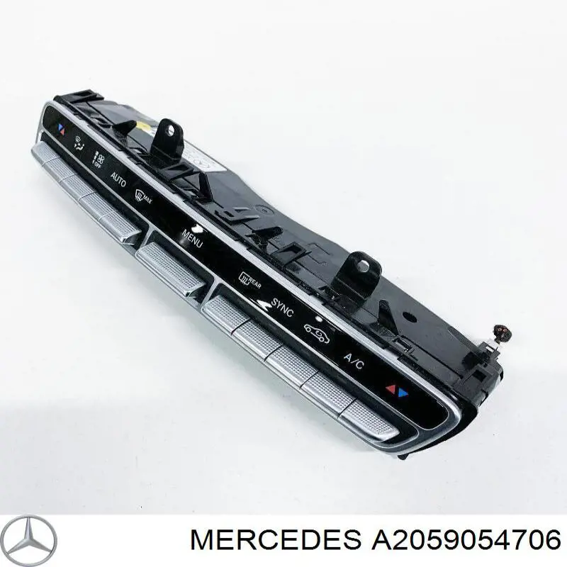 Блок управления кондиционером 2059058813 Mercedes