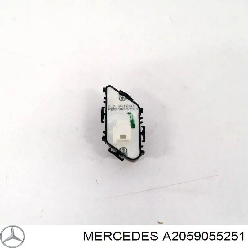 Купить A20590552519107 Mercedes Выключатель центрального замка