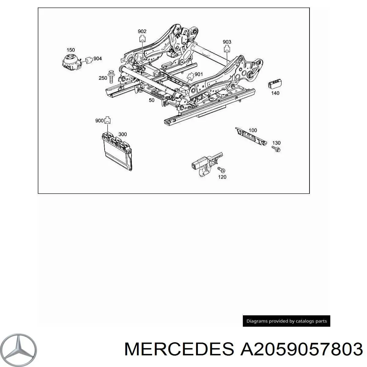  Mercedes A20590578039051 цена, от 16.53 USD
