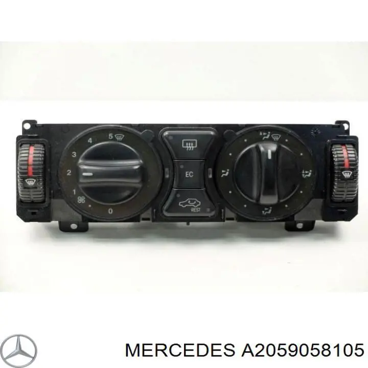 Купить A2059058105 Mercedes Блок управления печкой