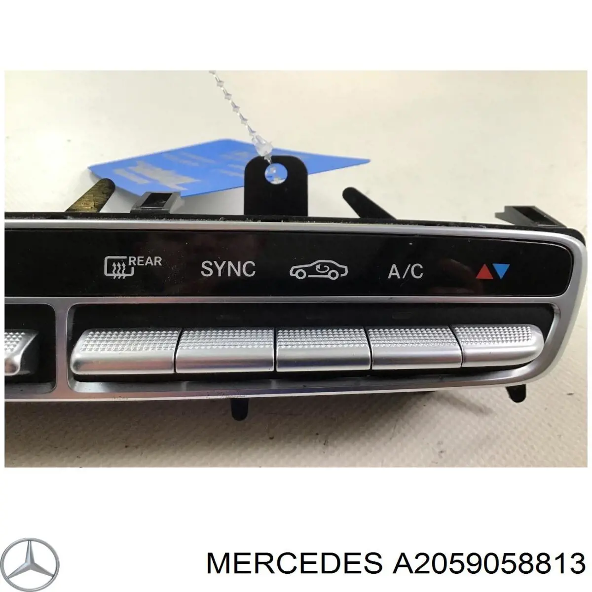 A2059058813 Mercedes блок управления режимами отопления/кондиционирования