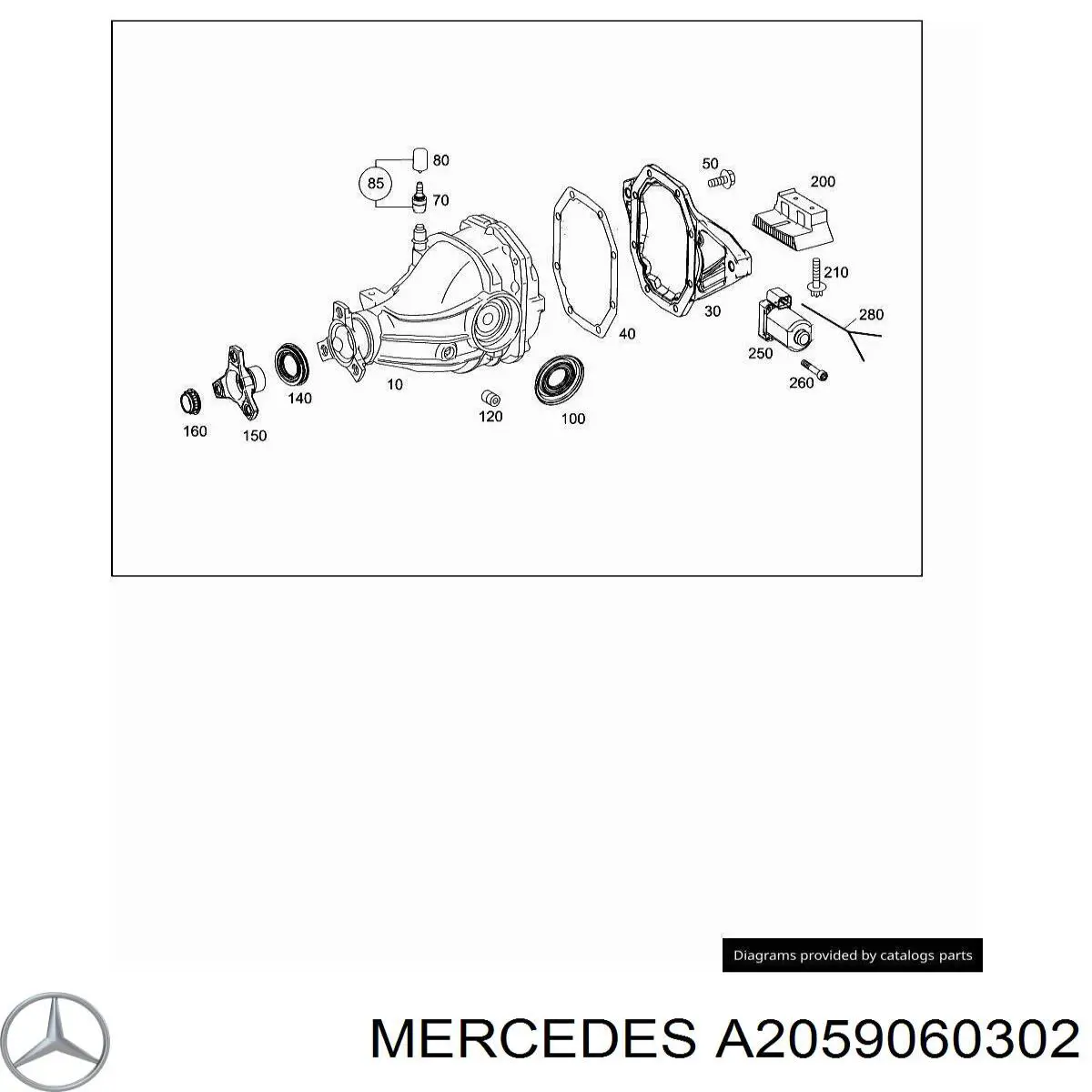 A2059060302 Mercedes 