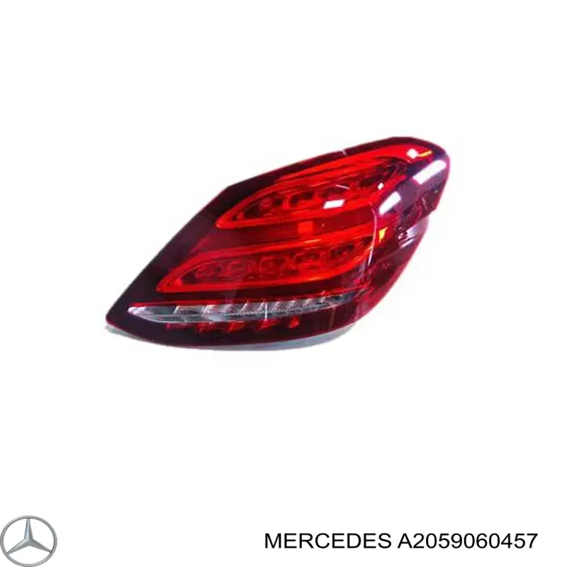 Задний фонарь A2059060457 Mercedes
