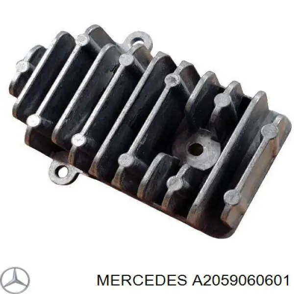 A2059060601 Mercedes módulo de direção (centralina eletrônica das luzes)