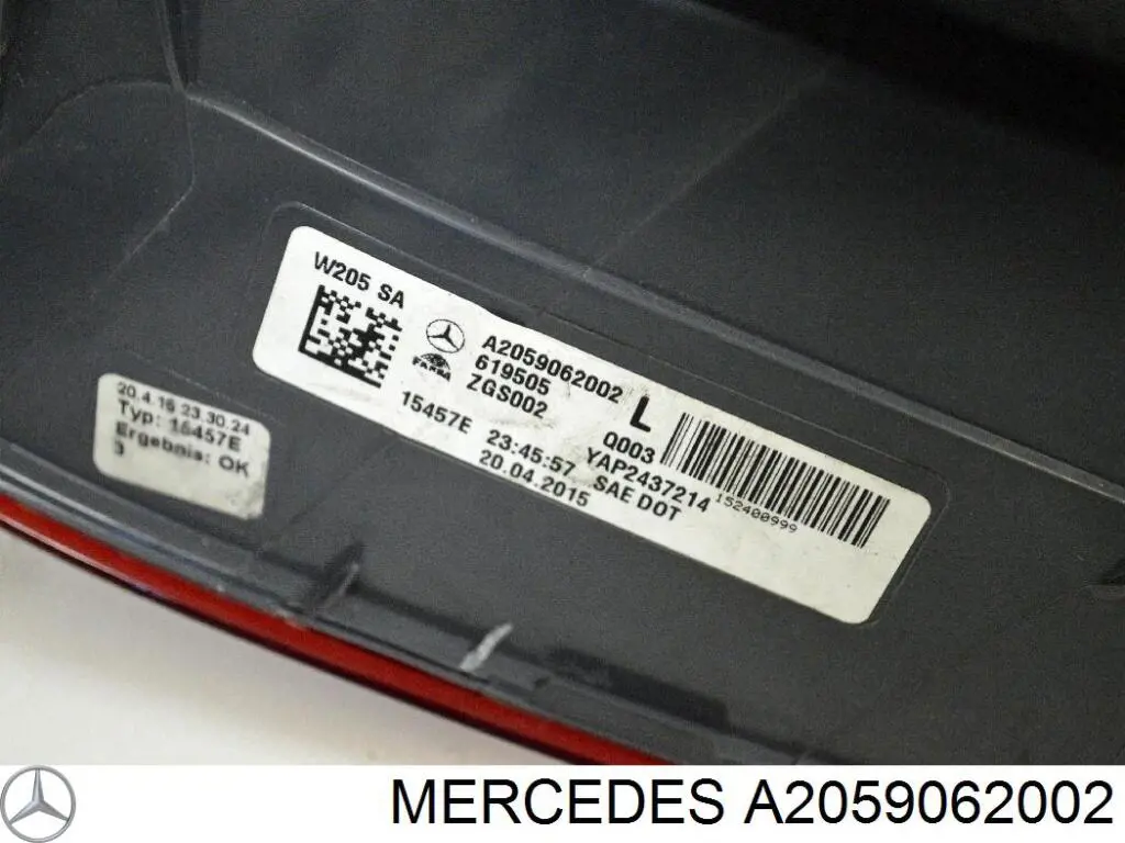 Купить A2059062002 Mercedes Левый стоп
