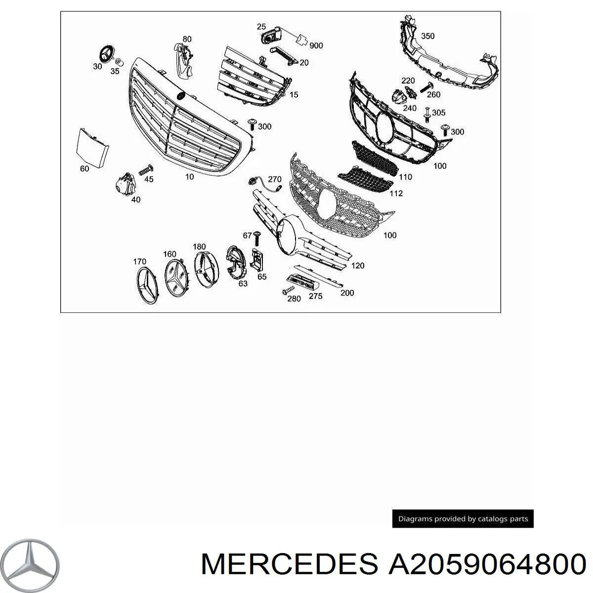  A2059064800 Mercedes