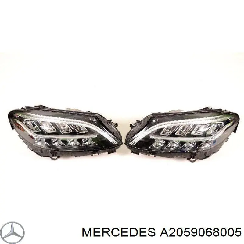 A2059068005 Mercedes Фара передняя правая