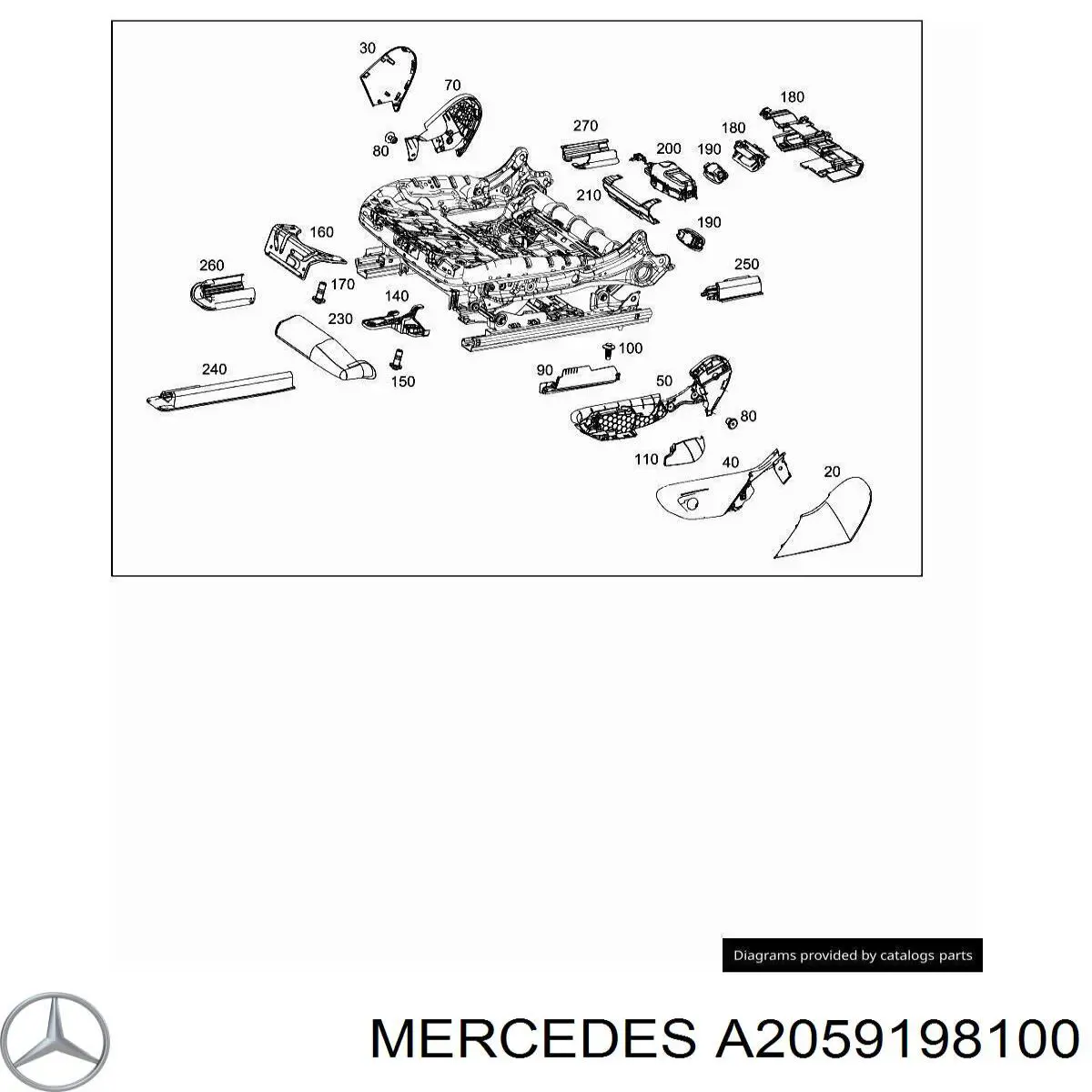 2059198100 Mercedes 