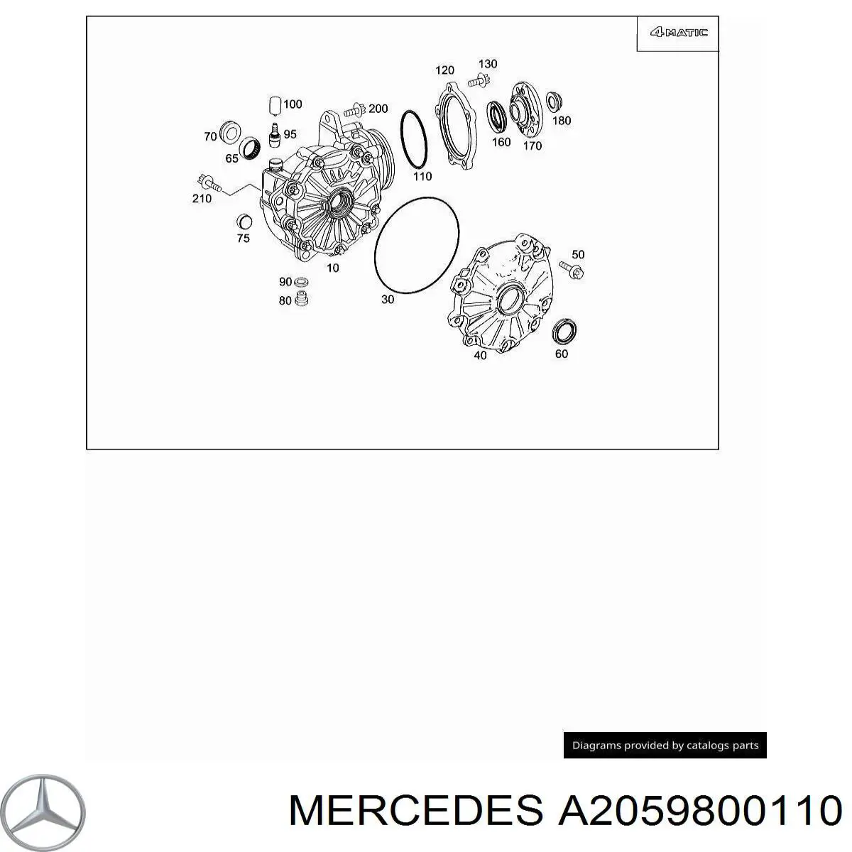 A2059800110 Mercedes 