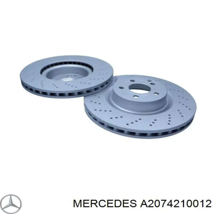 Тормоз дисковый передний Mercedes A2074210012 цена, от 82.87 USD