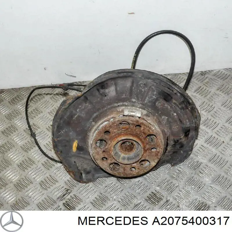 Датчик АБС (ABS) задний A2075400317 Mercedes