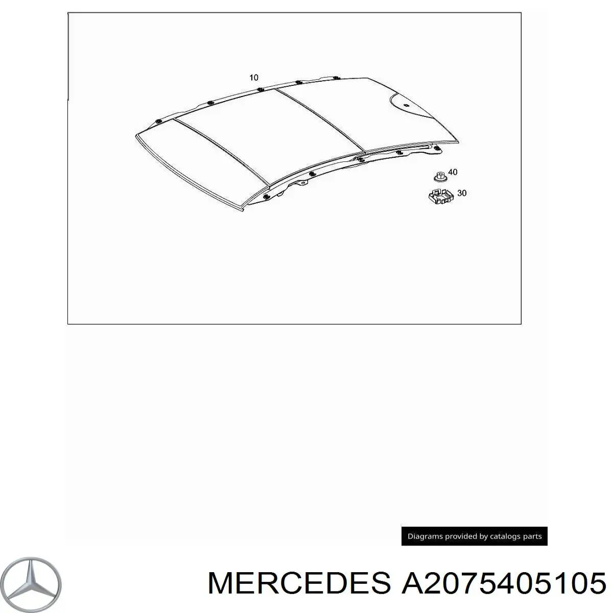  2075405105 Mercedes