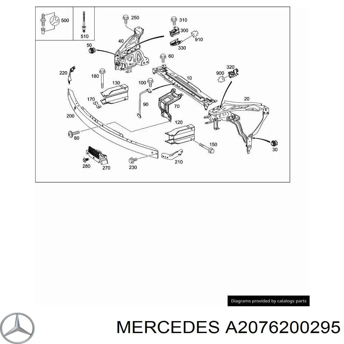  A2076200295 Mercedes