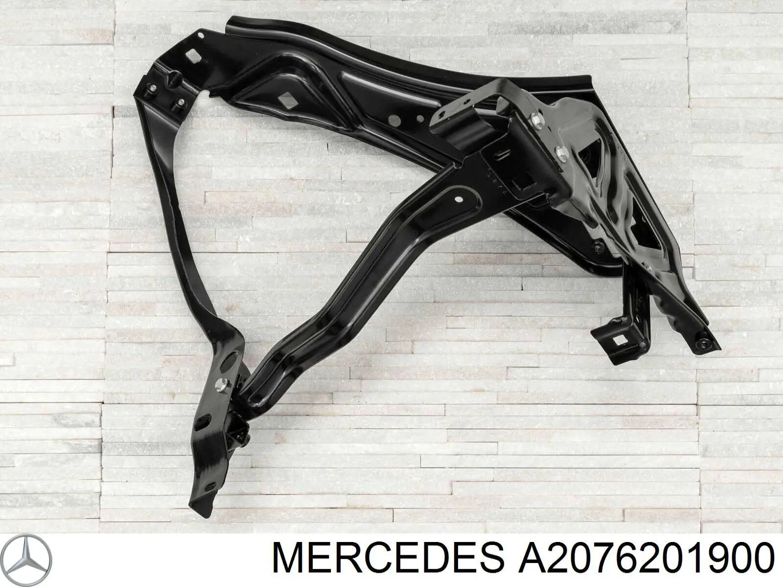 Суппорт радиатора левый (монтажная панель крепления фар) 2076201900 Mercedes