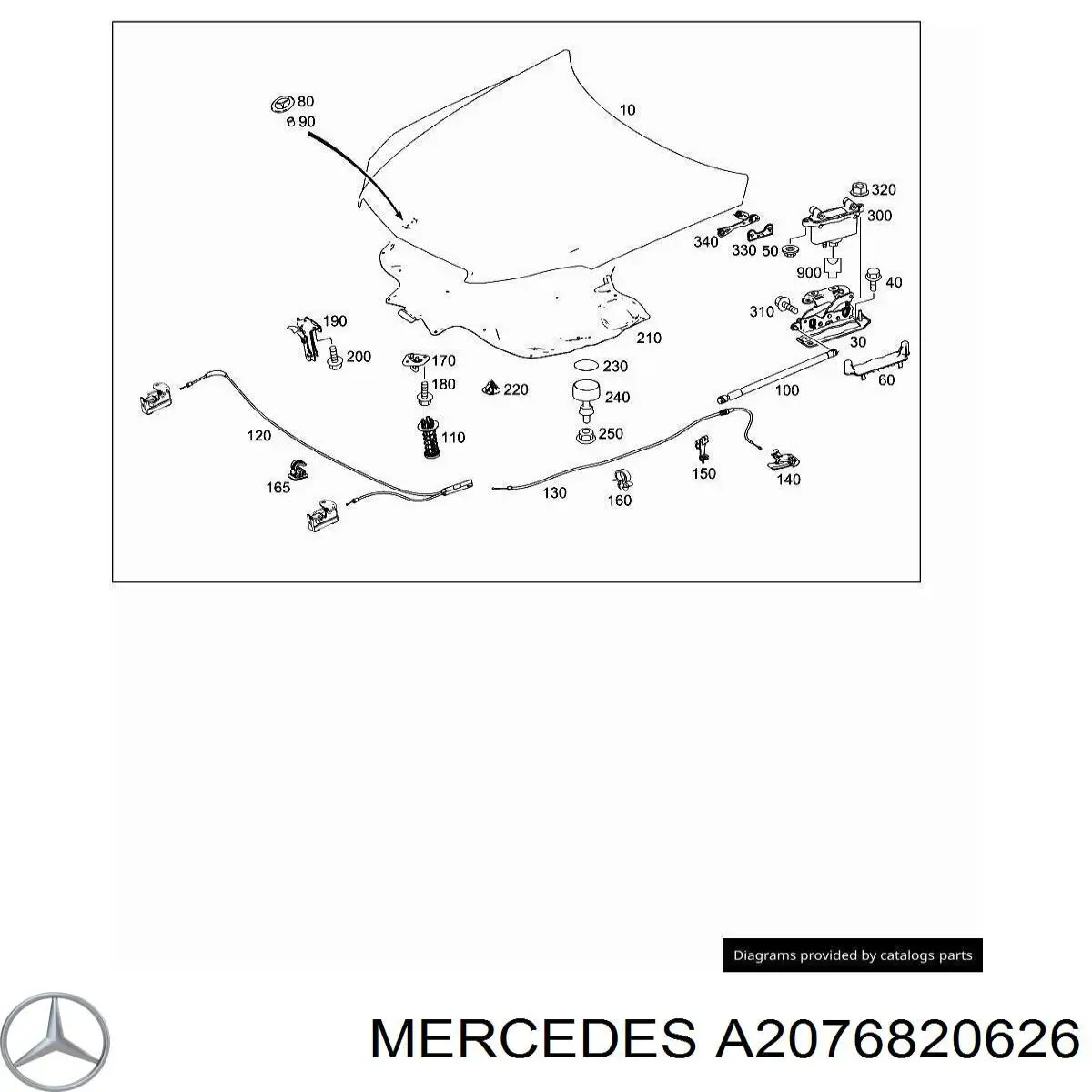 A2076820626 Mercedes 