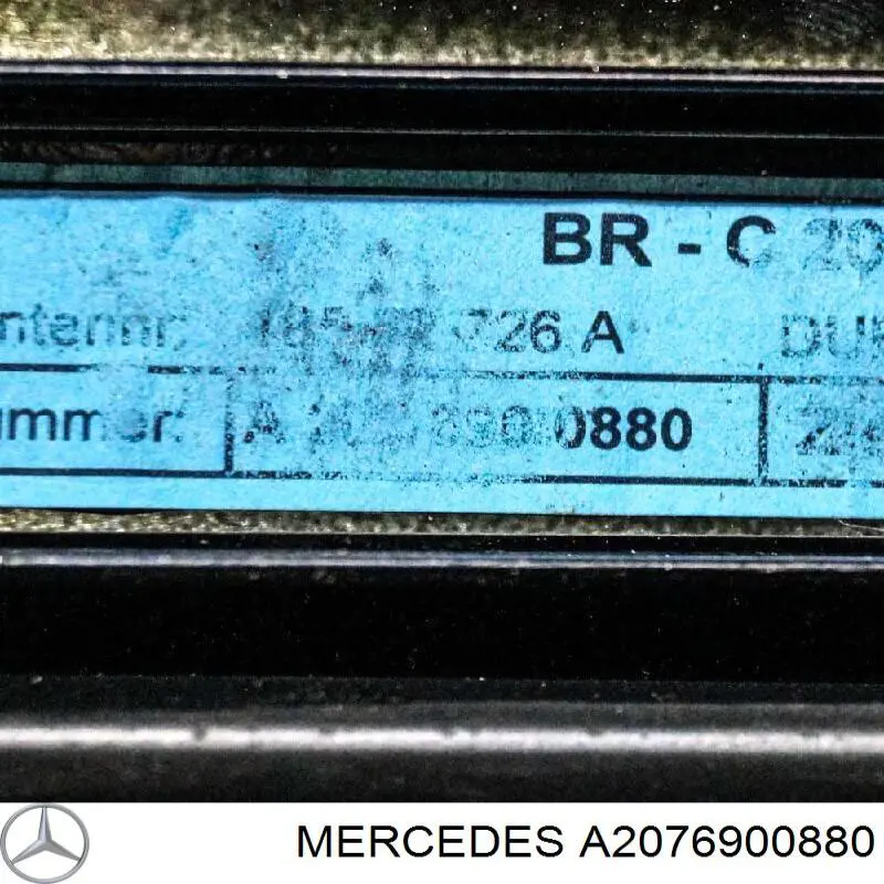 A2076900880 Mercedes 