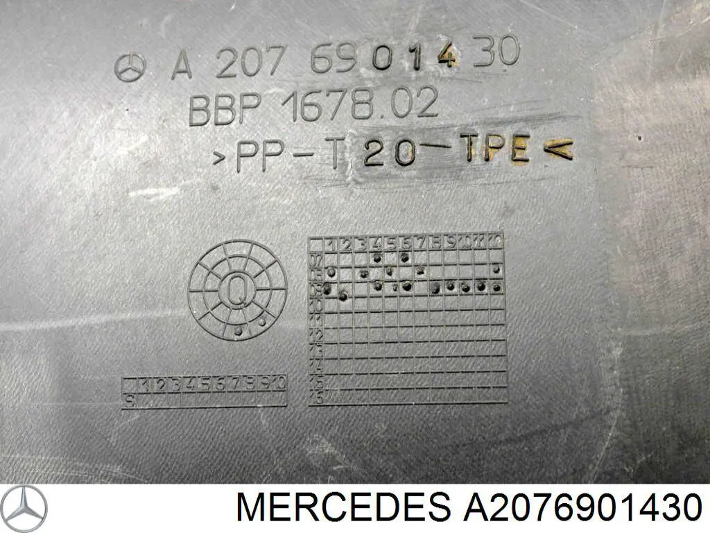  A2076901430 Mercedes