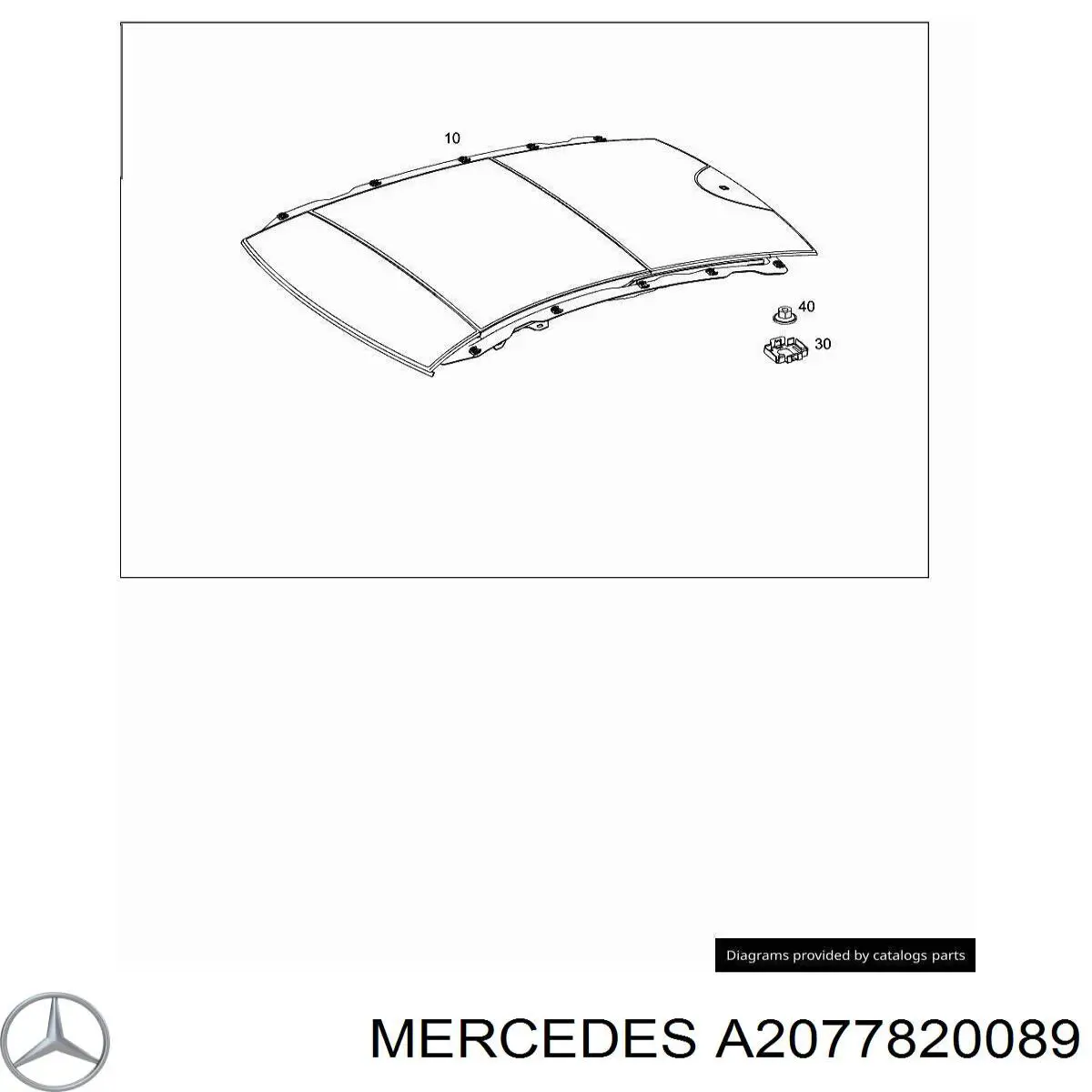 A2077820089 Mercedes 