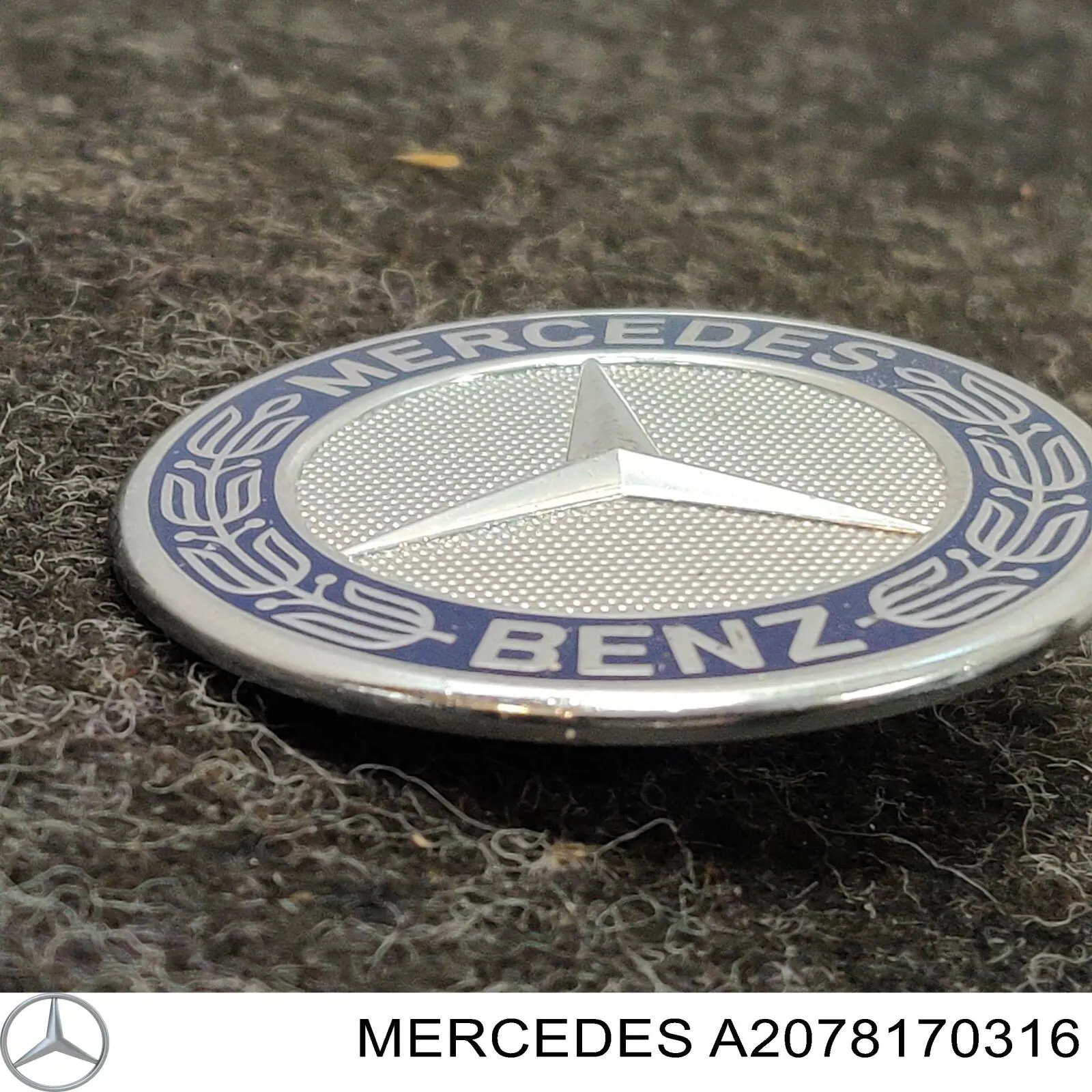 Эмблема капота A2078170316 Mercedes