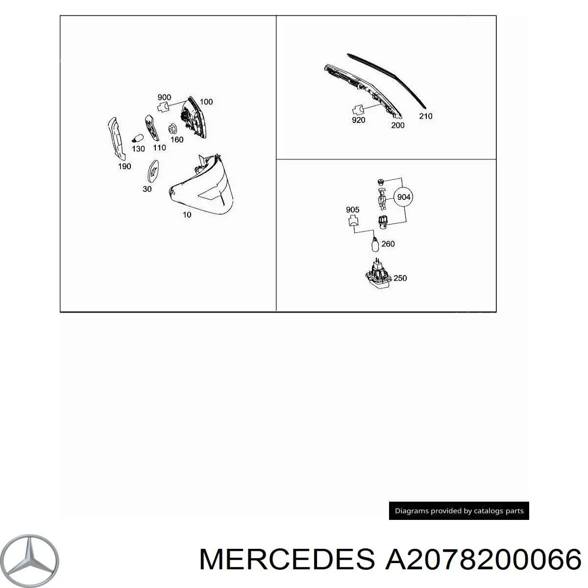  A2078200066 Mercedes