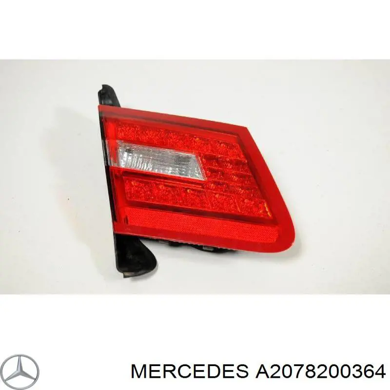 Задний левый внутренний фонарь Mercedes 2078200364