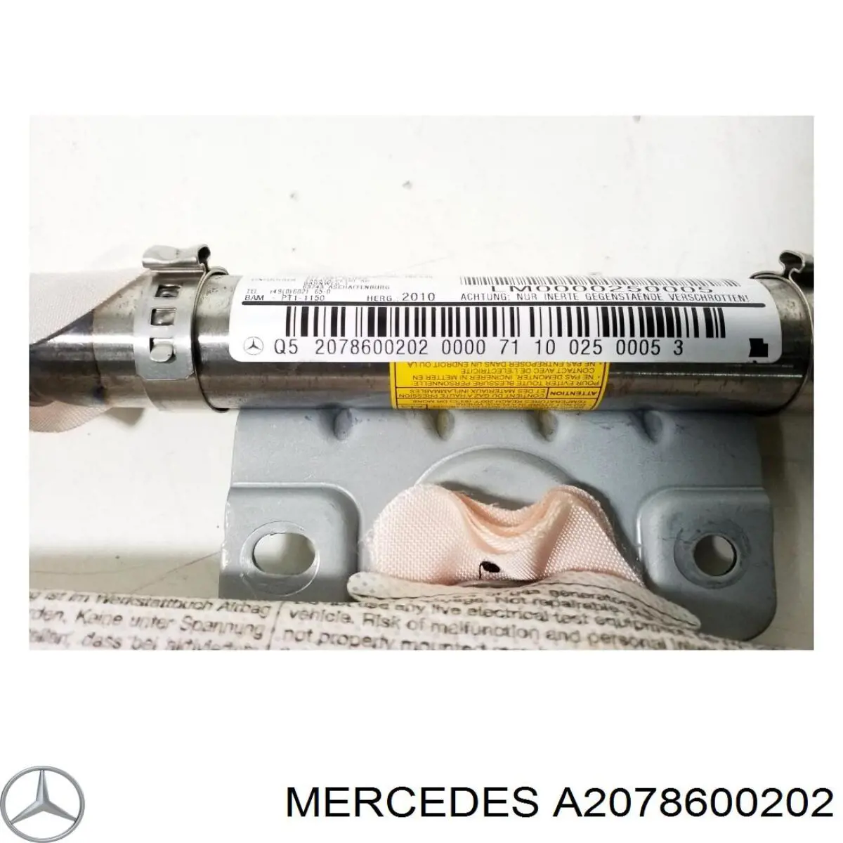 Шторка боковая, правая 2078600202 Mercedes