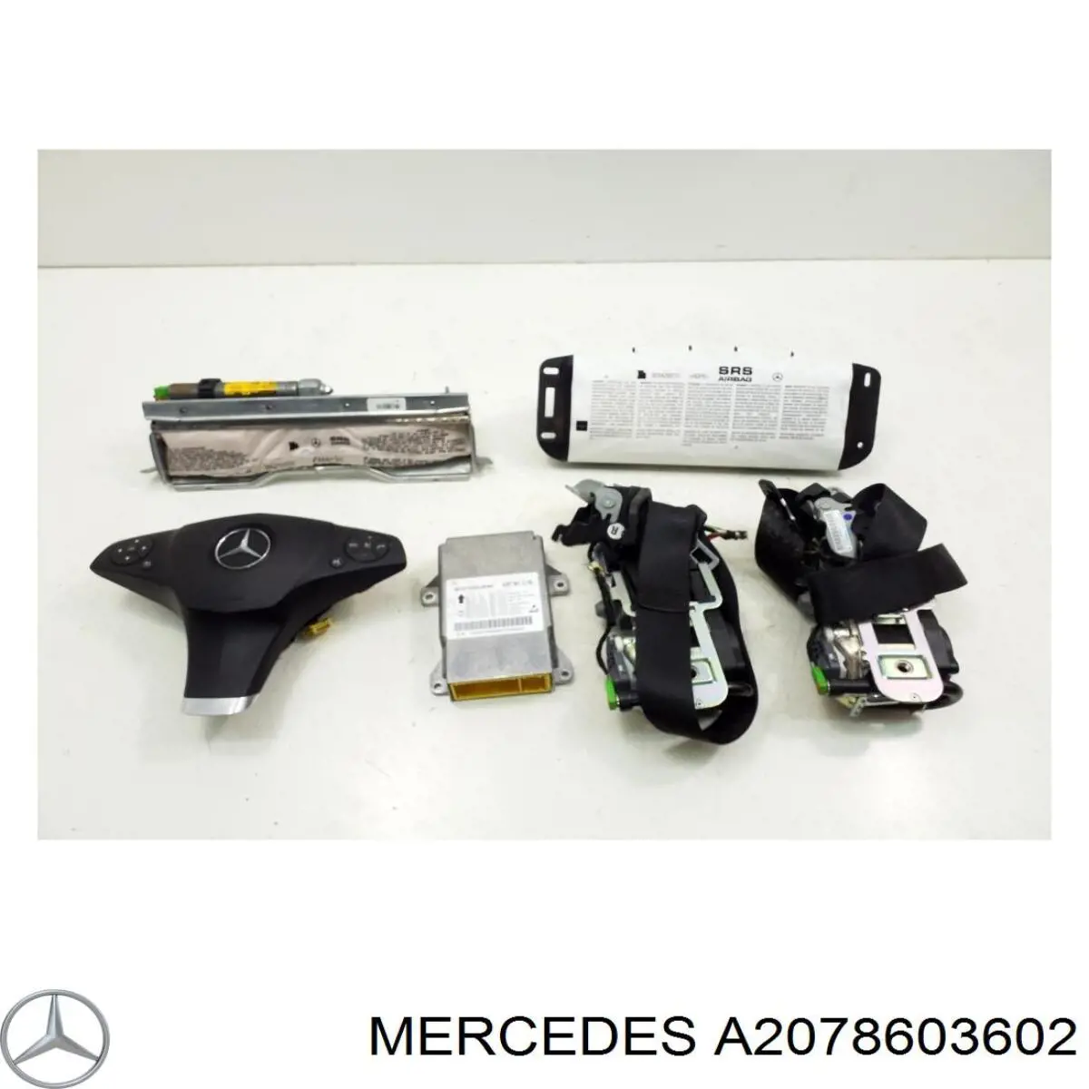 Airbag в мультируль Mercedes 2078603602 цена, от 101.35 USD