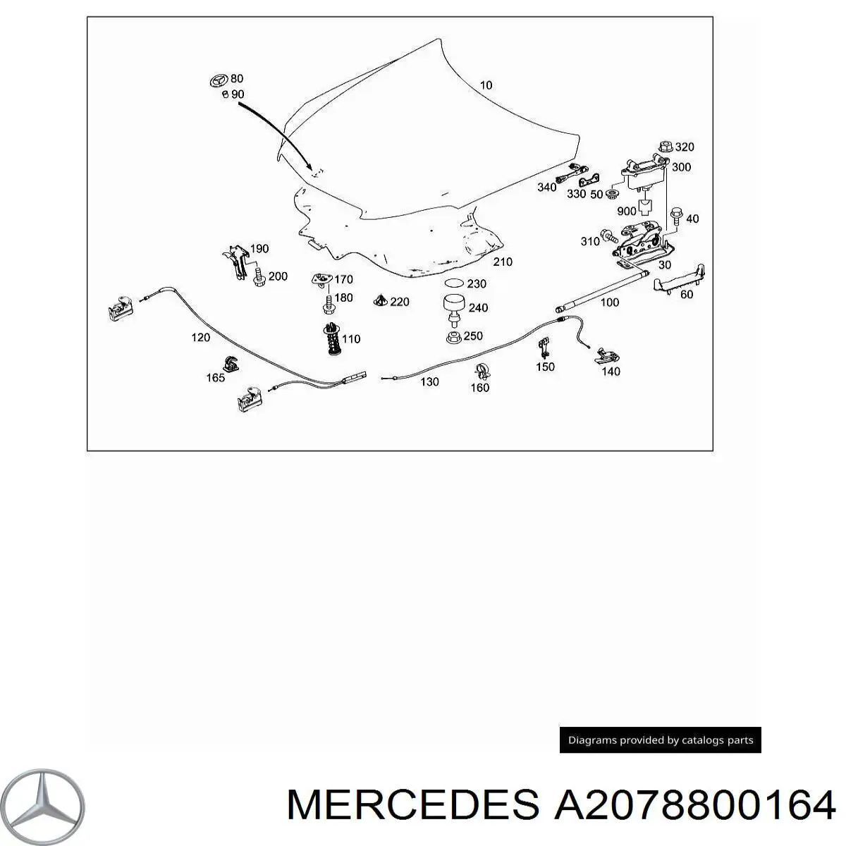  A2078800164 Mercedes