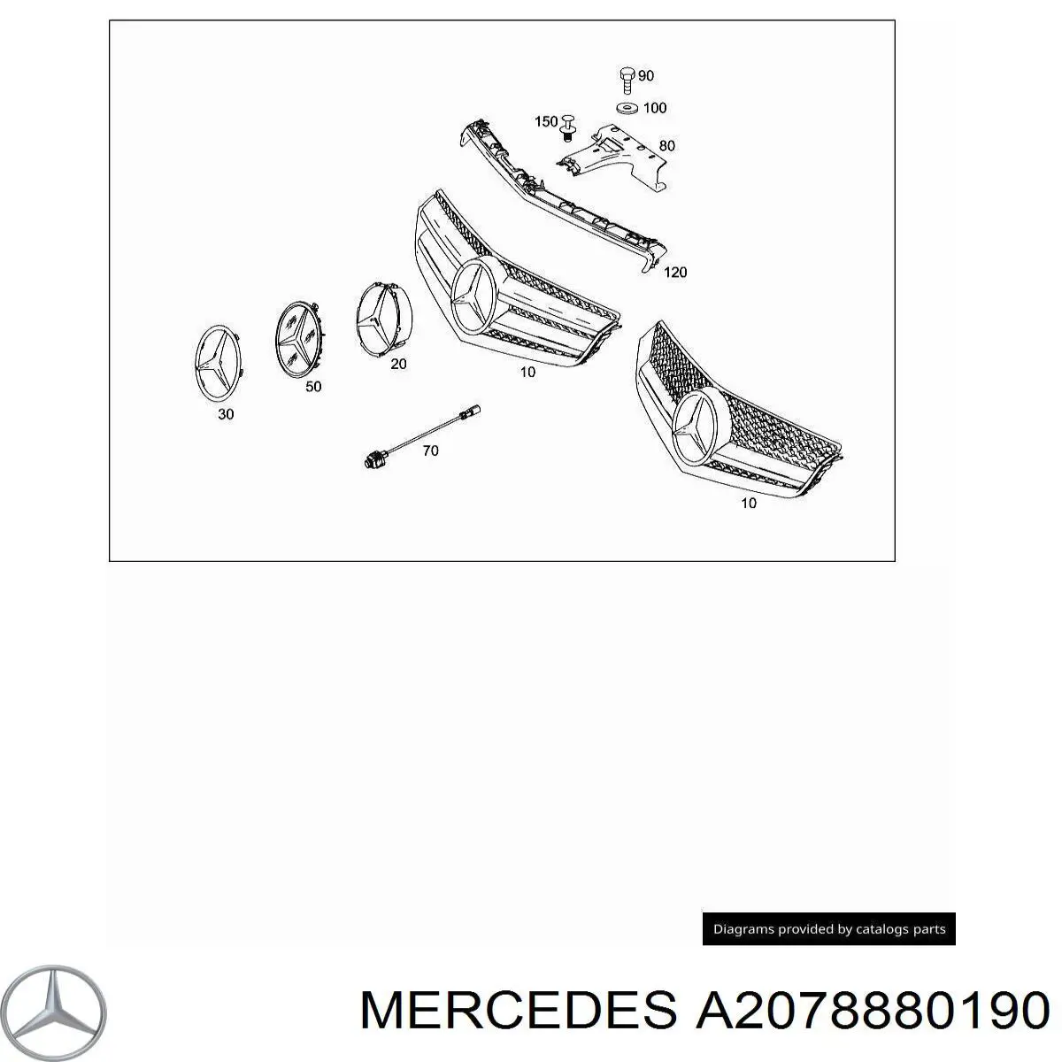  A2078880190 Mercedes