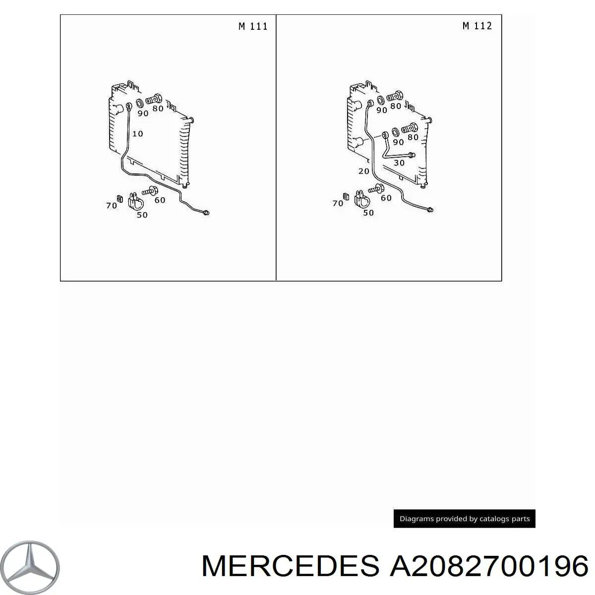  A2082700196 Mercedes