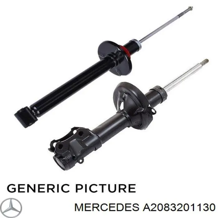 Купить A2083201130 Mercedes Амортизатор передней подвески