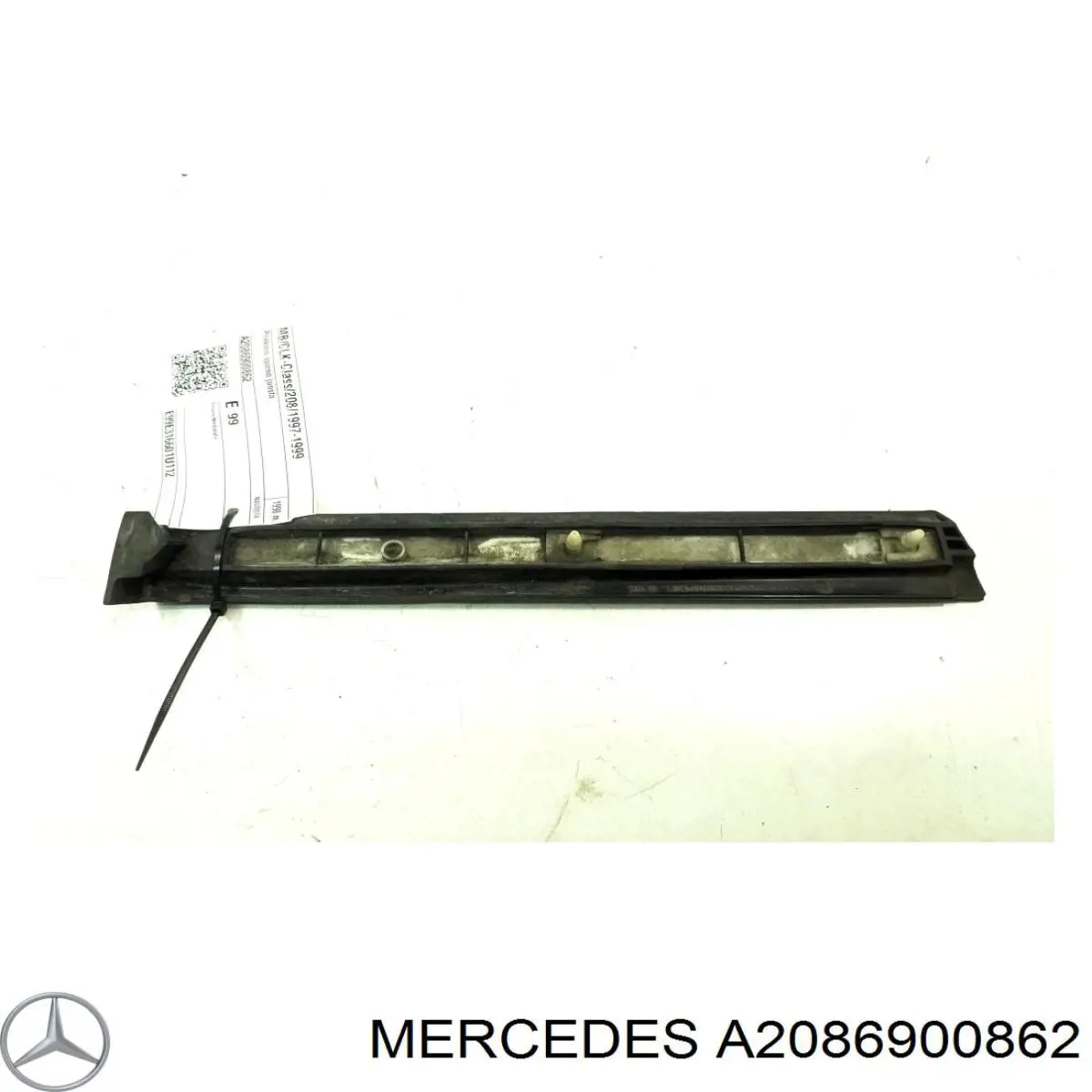 Купить 2086900862 Mercedes Накладка (молдинг) порога наружная передняя правая