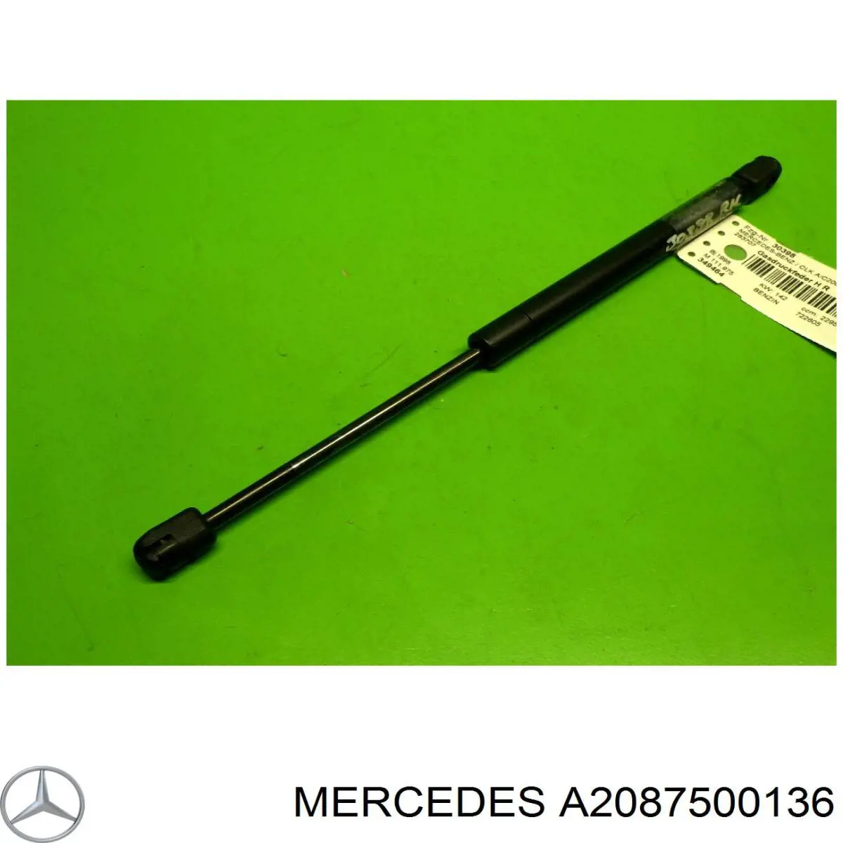 A2087500136 Mercedes Амортизатор складной крыши